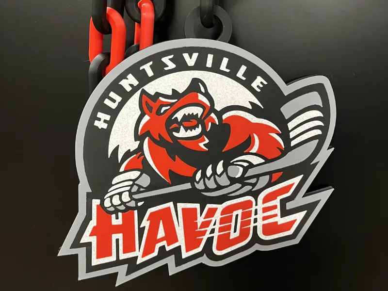 Huntsville Havoc Hype Chain (Secondary Logo) 