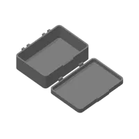 Box with one compartment