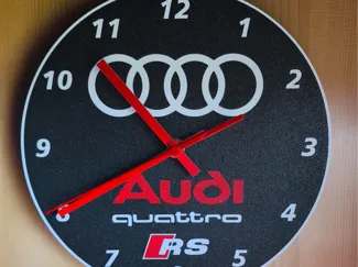Audi Wanduhr