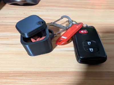 Keychain Pill Container
