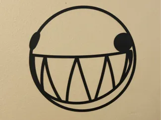 TADC - Bubble Silhouette Wall Art