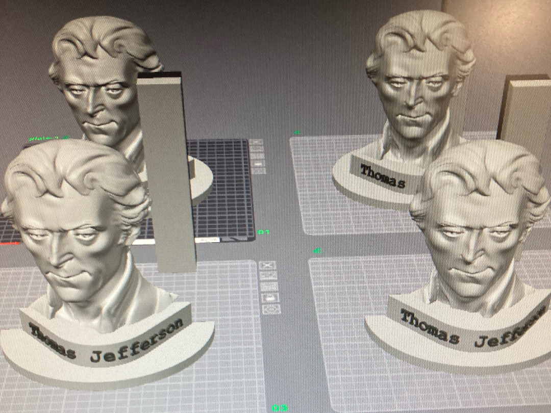 Thomas Jefferson bust