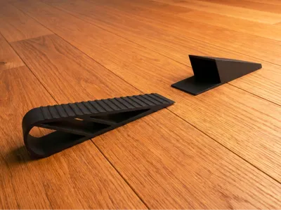 Flexible Door Stop with Wall Mount
