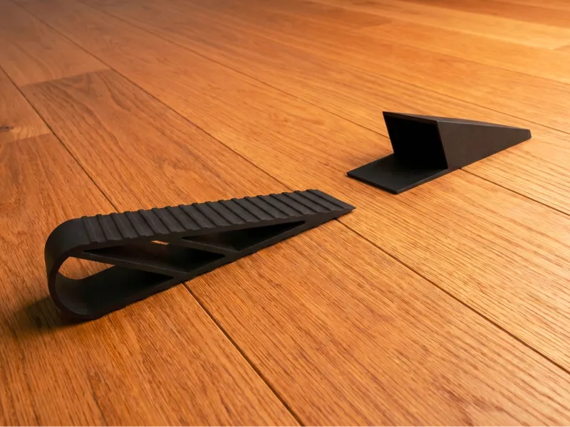 Flexibler Türkeil mit Wandhalter