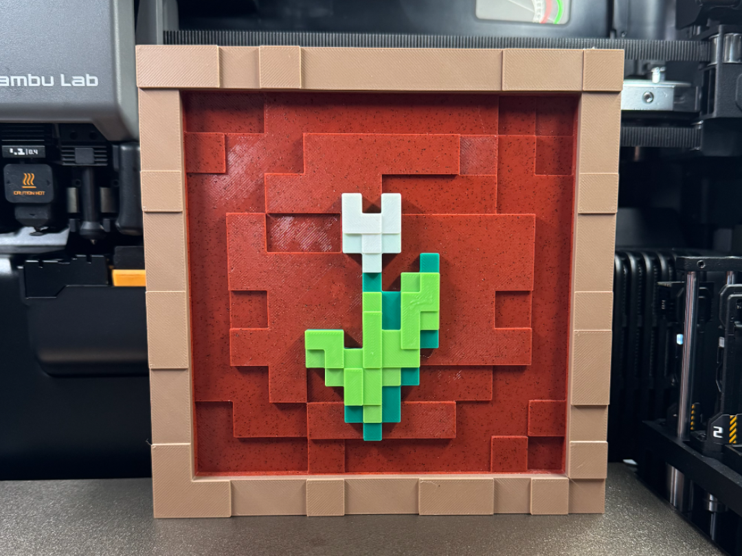Tulip - Minecraft Item Frame