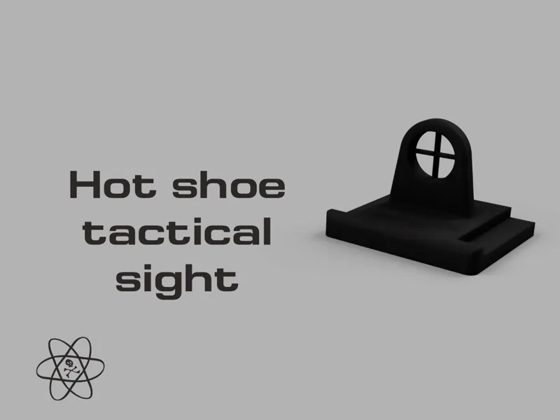 Hot shoe tactical sight