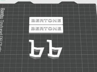 Bertone logo & text