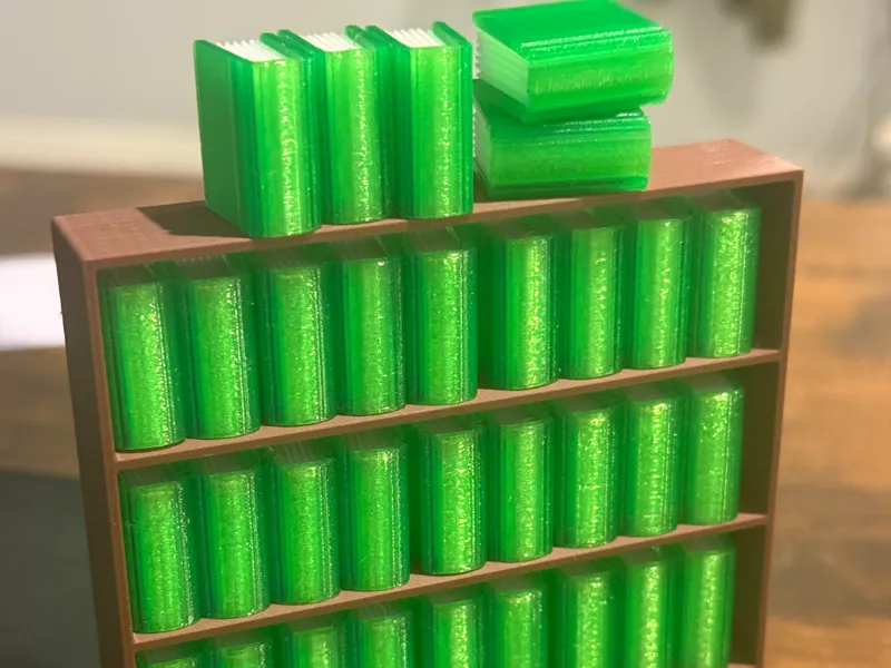 Tiny Bookshelf for tiny hidden compartment books