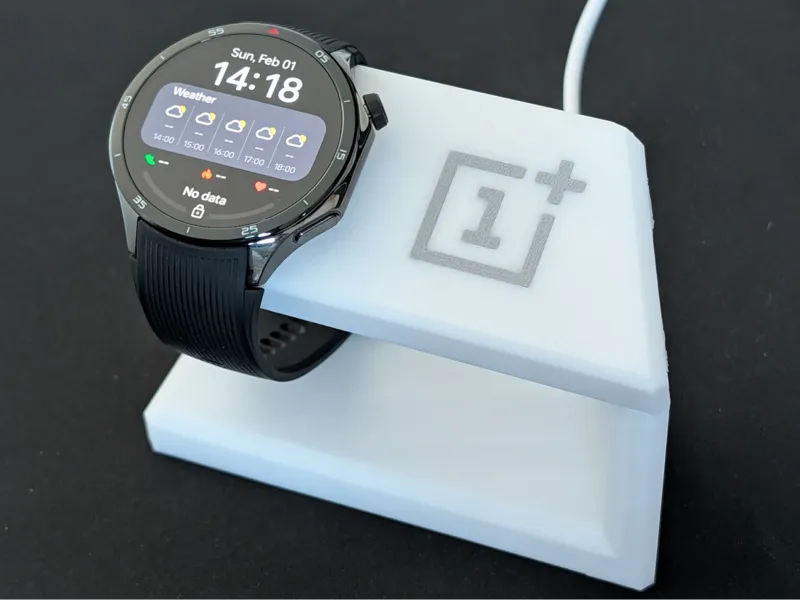 OnePlus Watch 3 (46mm) Charging Stand with Logo