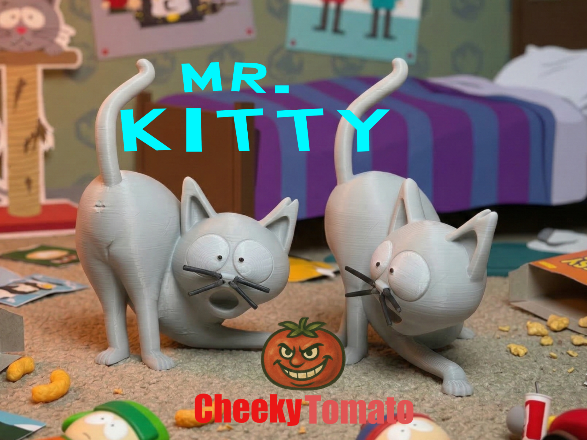 Cartmans cat Mr. Kitty – South Park DeskBuddy