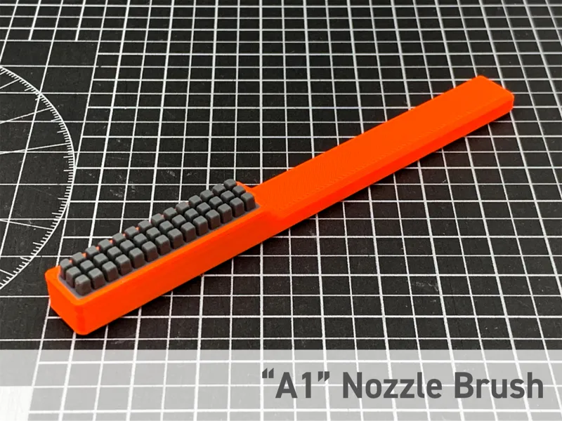 Nozzle Brush Handle for A1 Wiper [Standard / Long]