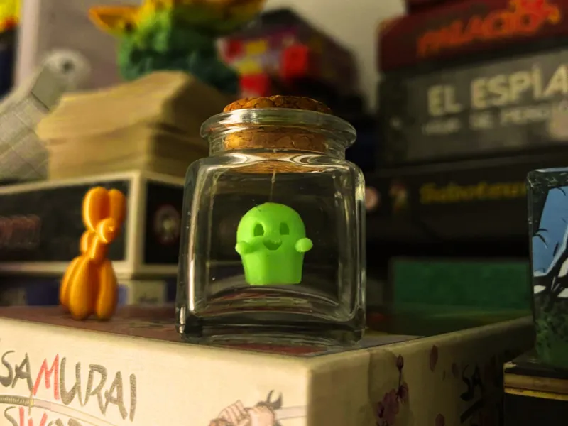 Ghost in a bottle