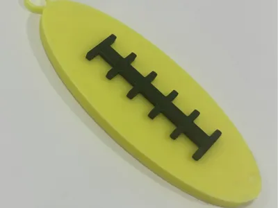 Football Keychain