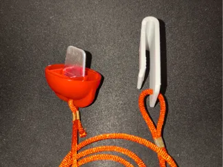 Clip for treamill security key
