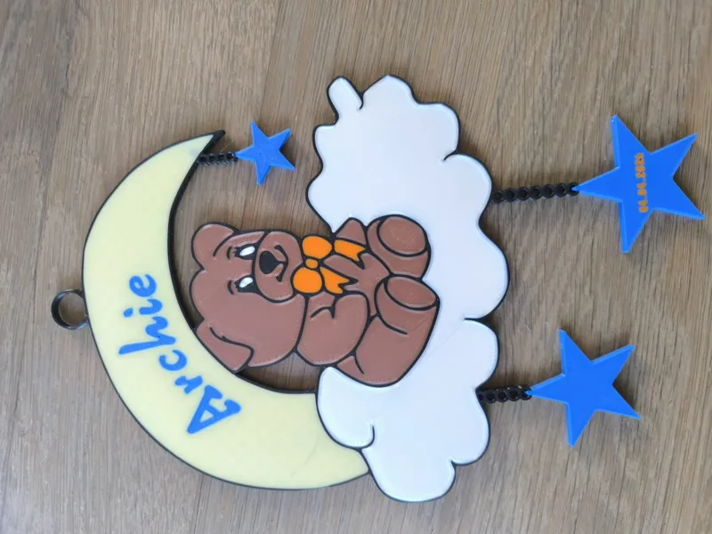 Bear on Moon