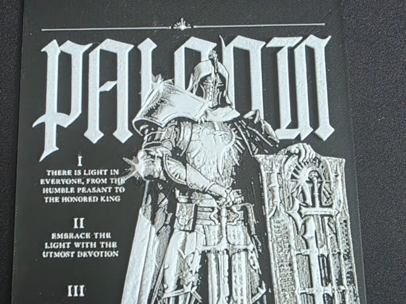 Paladin Diablo 4 art Hueforge