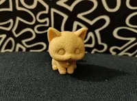 Figurine de chat à texture pelucheuse — photo 2
