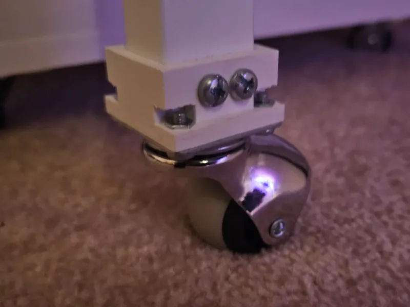 Ikea Alex Desk Roller and Castor Wheel Feet