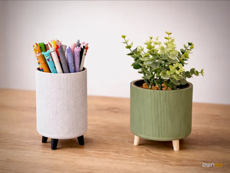 Modern Parametric Organizer Pot
