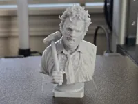 Buste de Leatherface — icône du film d'horreur — photo 1