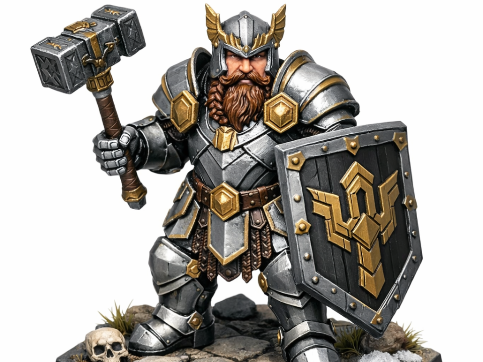 Beldann- Male Dwarf Fighter