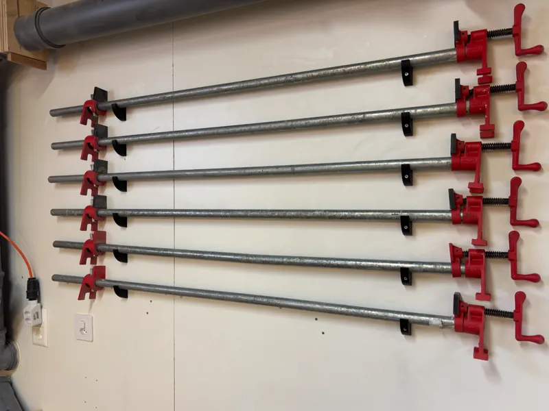 Wandhalter für Bessey Schraubzwingen
