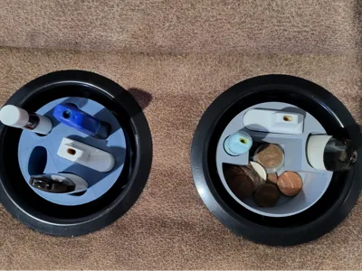 Circular Cupholder Vape Pen Holder