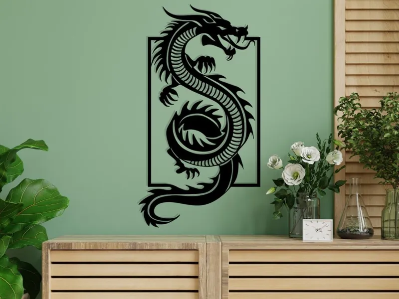 WallArt Dragon 007