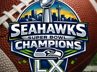Seahawks Hype Chain – Super Bowl LX 2026 Champs
