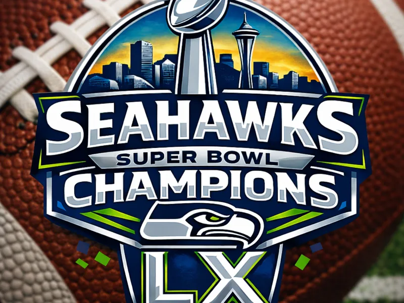 Seahawks Hype Chain – Super Bowl LX 2026 Champs