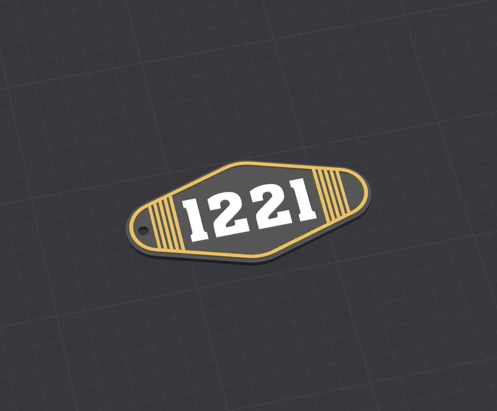 Heated Rivalry Room Number Keychains - Quick Print - Free 3D Print ...