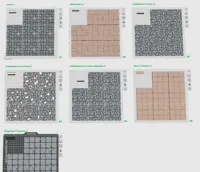 New terrains and 8 different tiles of each type 