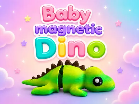 Baby magnetic flexi dino