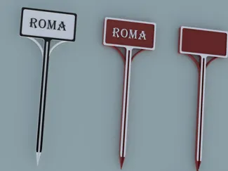 Simple Plant name tag