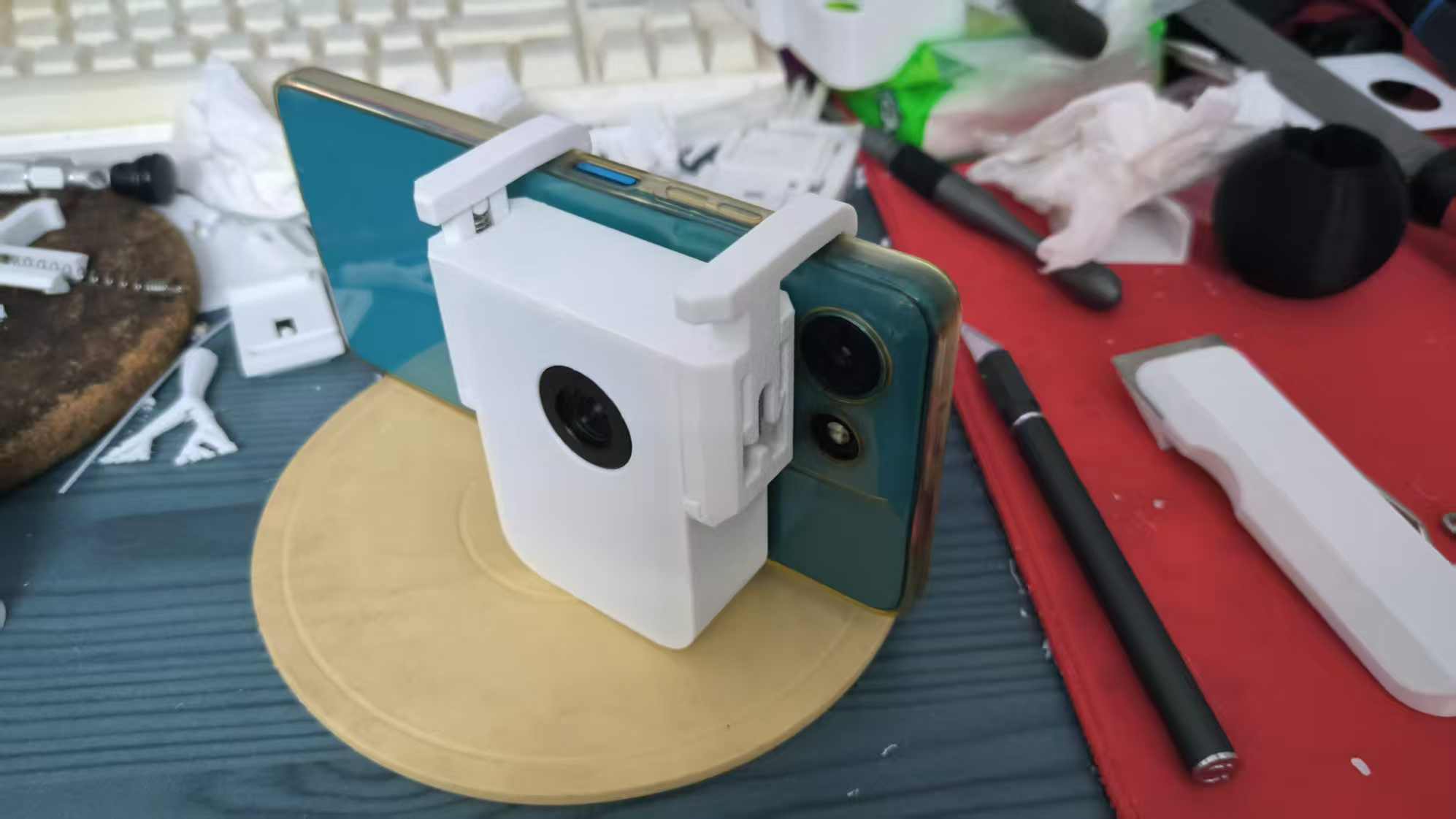 Miniatura 2 do modelo 3D 海康威视4117热成像手机背夹