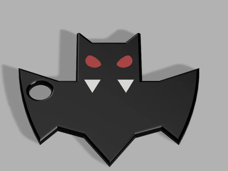 Bat keychain for halloween