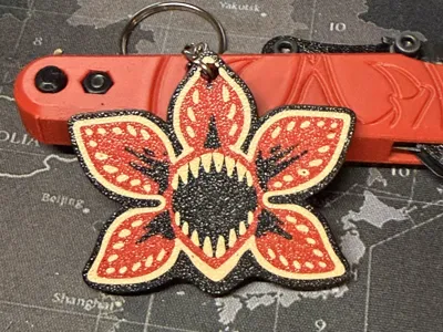 Demogorgon Keychain – Multicolor AMS Fan Art