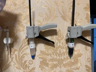 Hot Glue Gun Mount