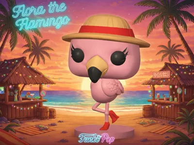 Flora the Flamingo - Funko style