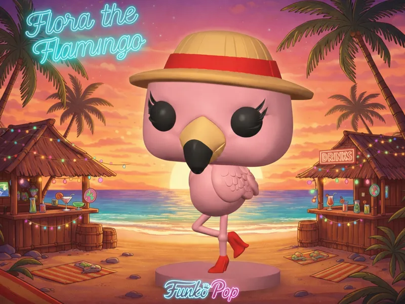 Flora the Flamingo - Funko style
