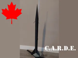 Black Bart II model rocket