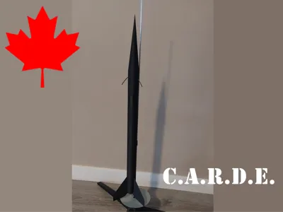 Black Bart II model rocket