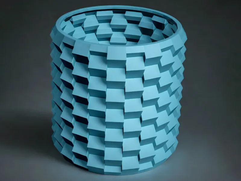 Geometric Pen Holder