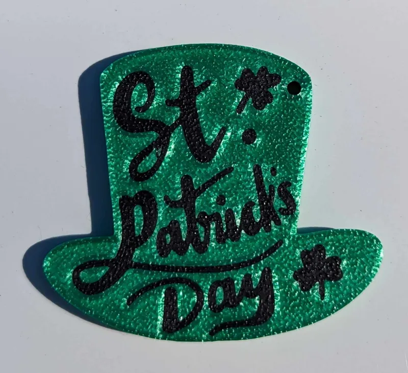 St. Patrick's Day Keychain