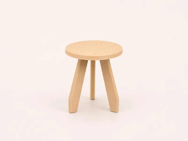 Can be used as a dollhouse side table or a chair.