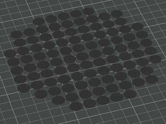 3D Scan 6mm Marker Plates