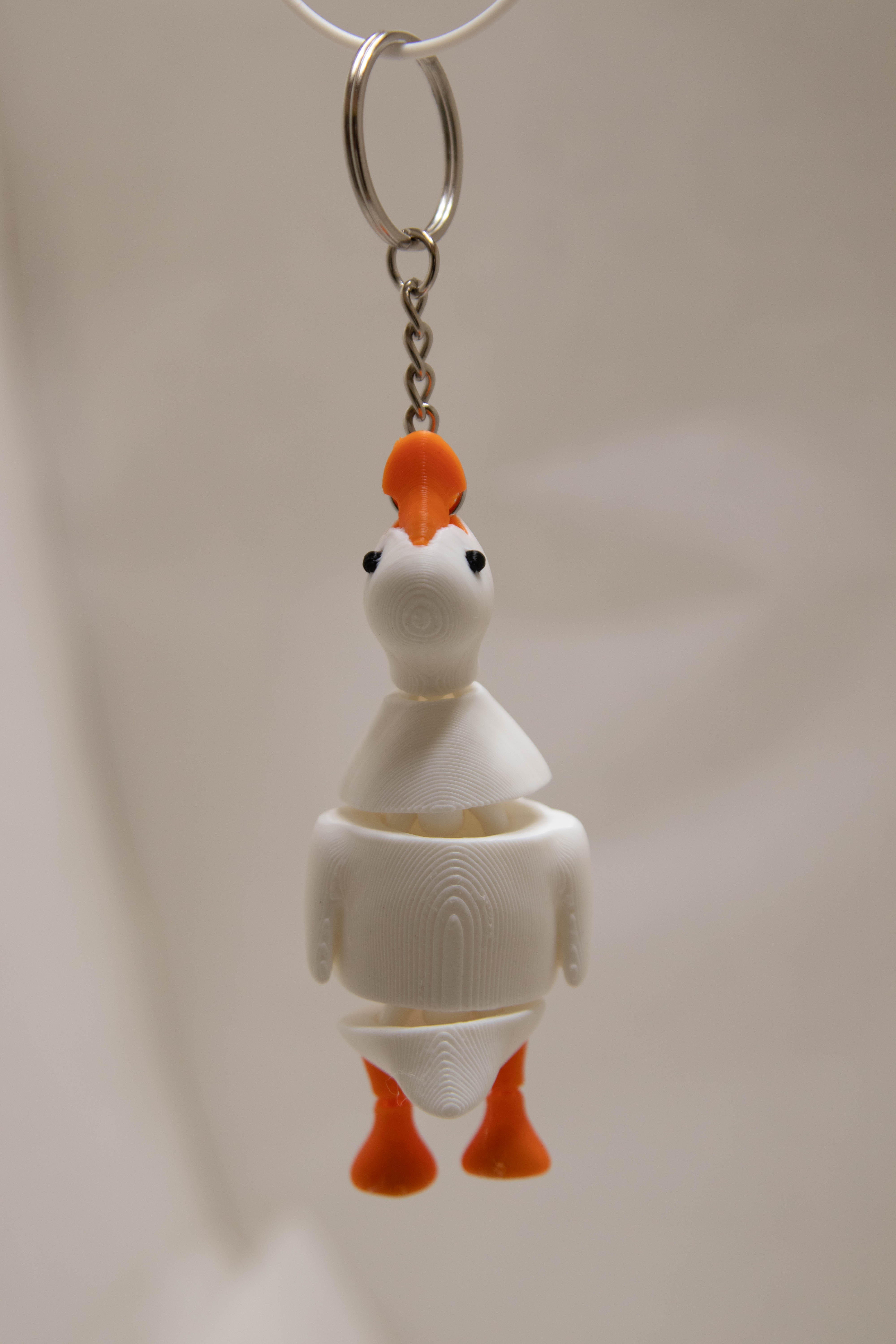 Miniatura 1 do modelo 3D Goose keychain