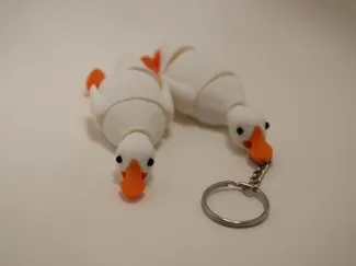 Goose keychain