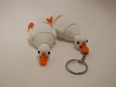 Goose keychain