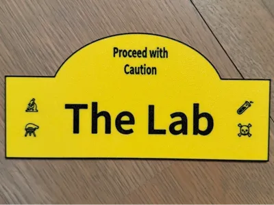 Lab Sign